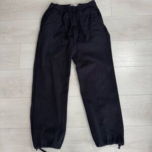Reigning Champ Jogger Sweatpants Black Size Small Thick Cotton
